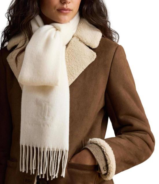 26FW 랄프 로렌 머플러/스카프 454927208001 Neutrals - RALPH LAUREN
