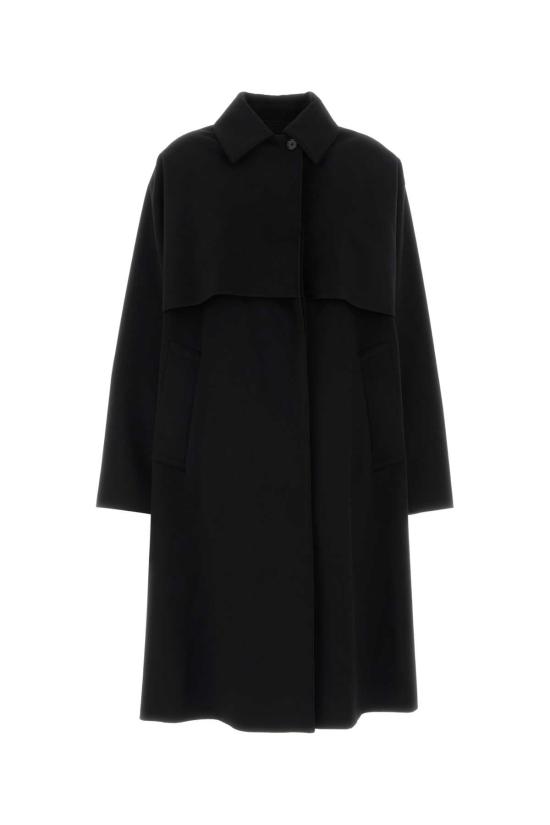 26FW 질샌더 트렌치 코트 J03SW0042J40365 001 BLACK