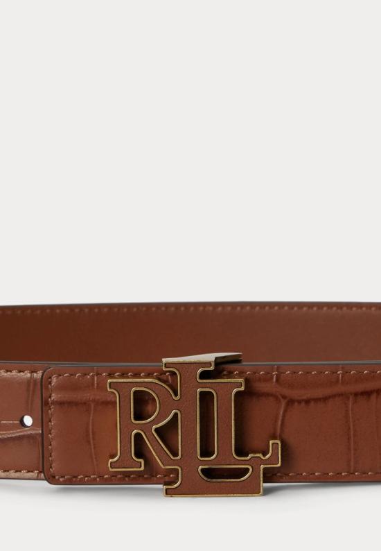 26FW 랄프 로렌 벨트 412P15765002 Red - RALPH LAUREN