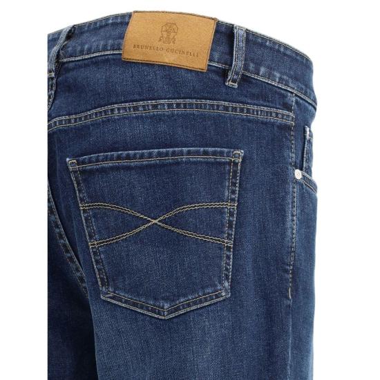26FW 브루넬로 쿠치넬리 데님 팬츠 BRM283PD3210C1468BB BLUE - BRUNELLO CUCINELLI