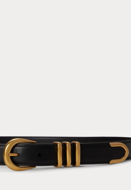 26FW 랄프 로렌 벨트 412P15696001 Black - RALPH LAUREN
