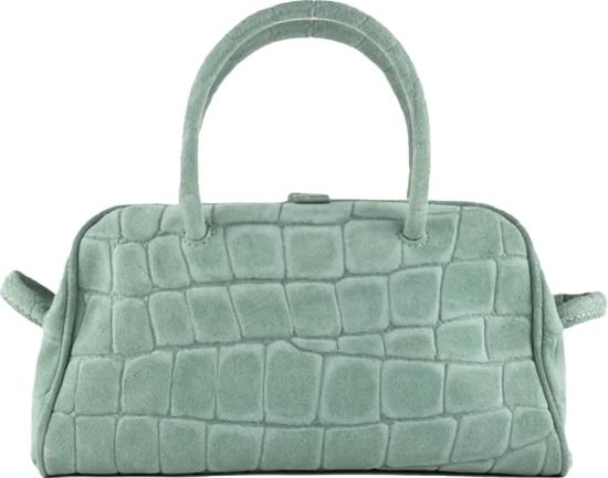  자크뮈스 TURISMO 투리스모 소프트 스몰 볼링 토트벡 BAW00416AC07A09340 GREEN - JACQUEMUS