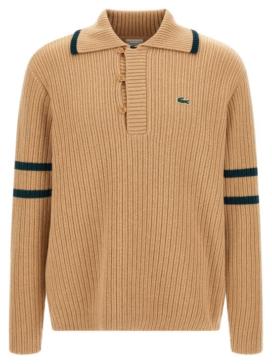 26FW 라코스테 가디건 LA345898BM BEIGE