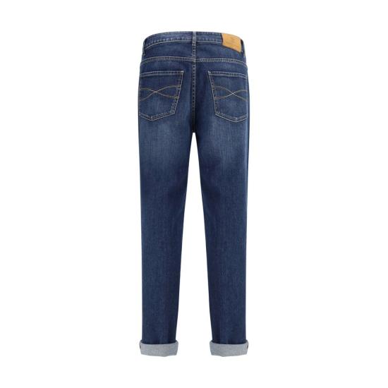 26FW 브루넬로 쿠치넬리 데님 팬츠 BRM283PD3210C1468BB BLUE - BRUNELLO CUCINELLI