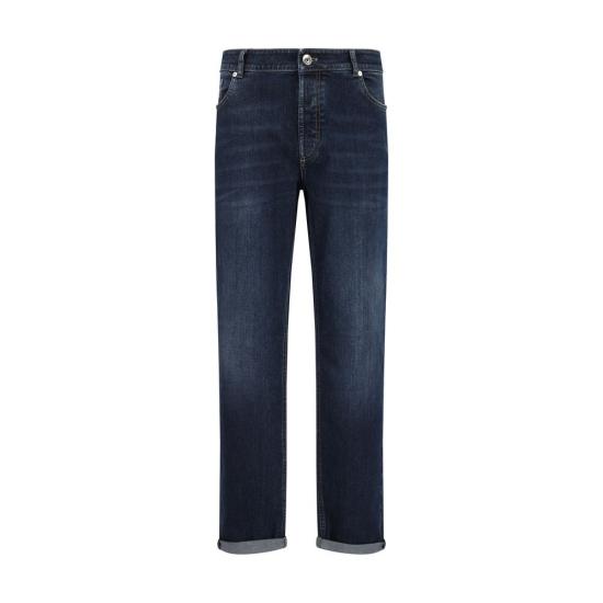 26FW 브루넬로 쿠치넬리 데님 팬츠 BRM283PD3210C1468BB BLUE