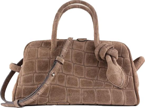  자크뮈스 TURISMO 투리스모 소프트 스몰 볼링 토트벡 BAW00416CC23A03880 BROWN