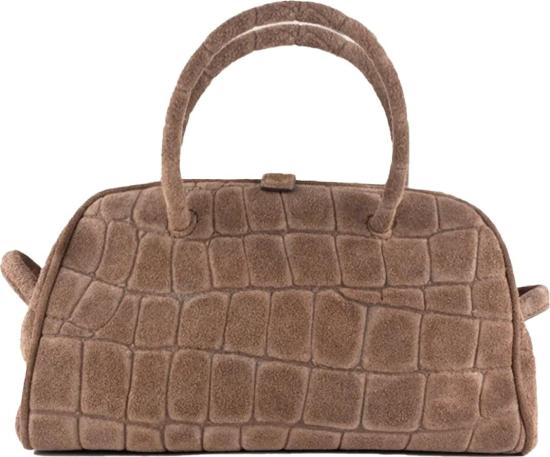  자크뮈스 TURISMO 투리스모 소프트 스몰 볼링 토트벡 BAW00416CC23A03880 BROWN - JACQUEMUS