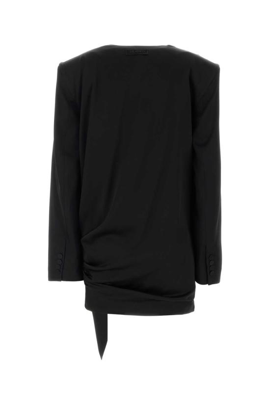 26FW 디 아티코 원피스 CAPWCA00547ACC003AA 100 Black - THE ATTICO