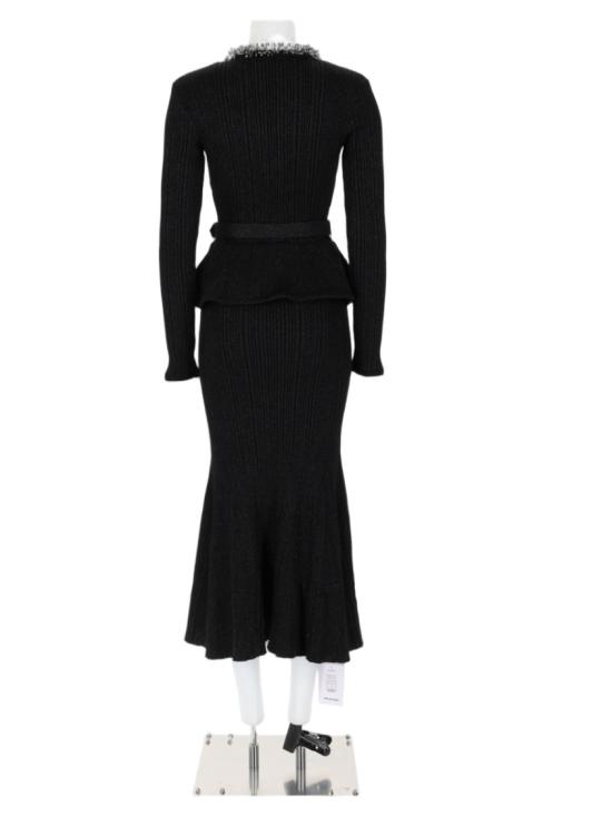 26FW 셀프 포트레이트 원피스 SC26 109MA B BLACK - SELF PORTRAIT