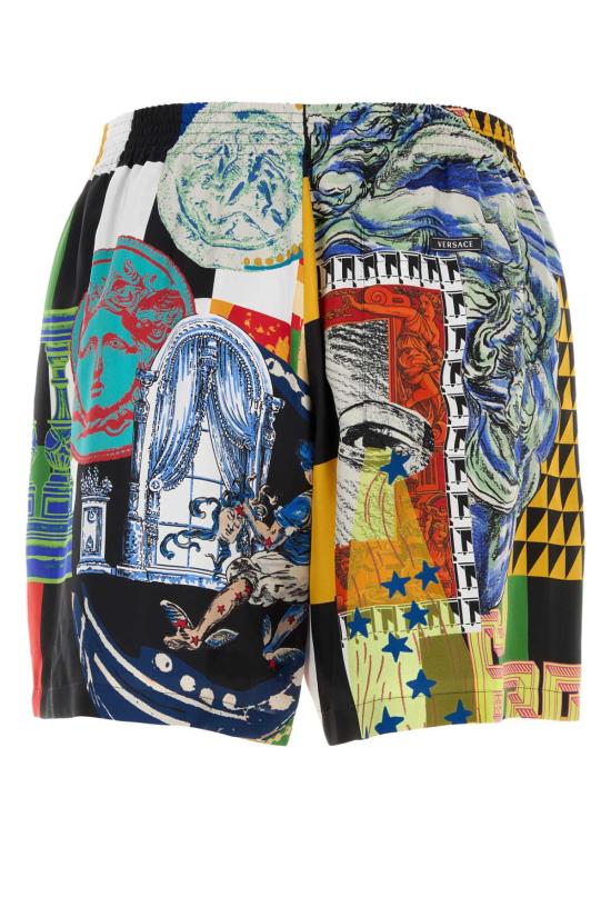 26FW 베르사체 숏팬츠 10222251A19270 5X000 MULTICOLOR - VERSACE