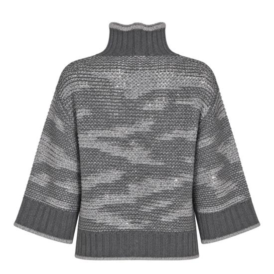 26FW 파비아나 필리피 니트웨어 MAD226F450M3928204 Grey - FABIANA FILIPPI