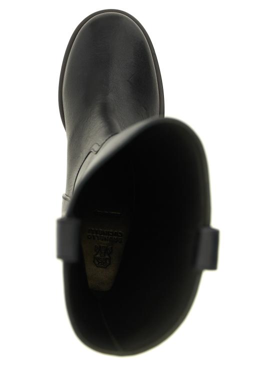 26FW 브루넬로 쿠치넬리 부츠 MZSLC3359PC101 Black - BRUNELLO CUCINELLI