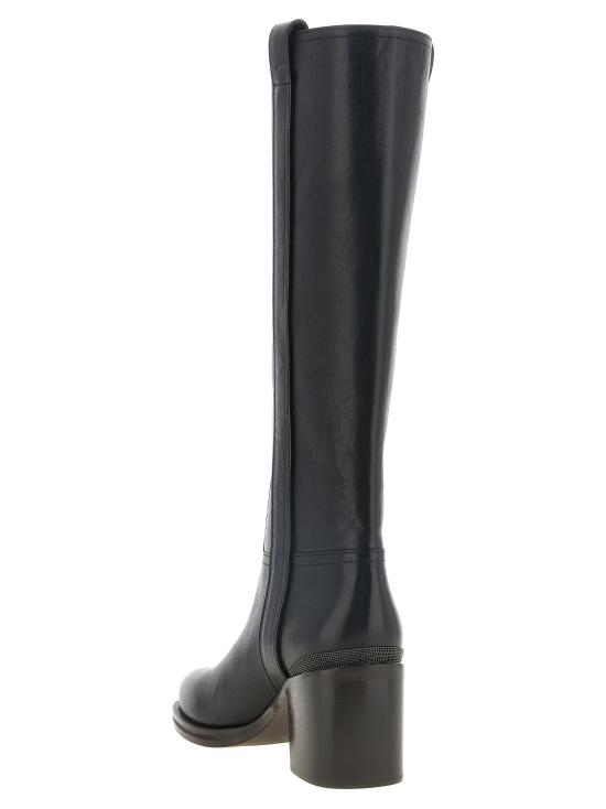 26FW 브루넬로 쿠치넬리 부츠 MZSLC3359PC101 Black - BRUNELLO CUCINELLI