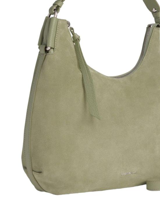 26SS 코치넬리 숄더백 E1 T96 13 02 01 G77 ONESIZE Coccinelle GREEN - COCCINELLE