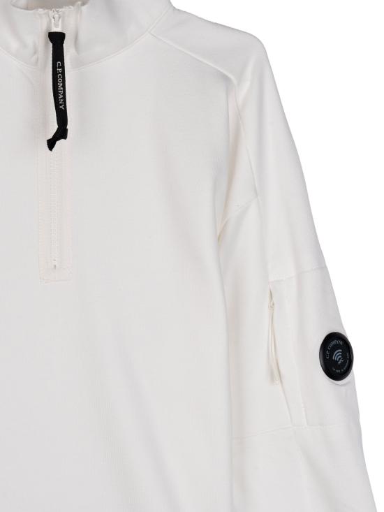 26FW 씨피 컴퍼니 터틀넥 21CMSS033A 005086W 103 GAUZE WHITE DOM - C.P. COMPANY