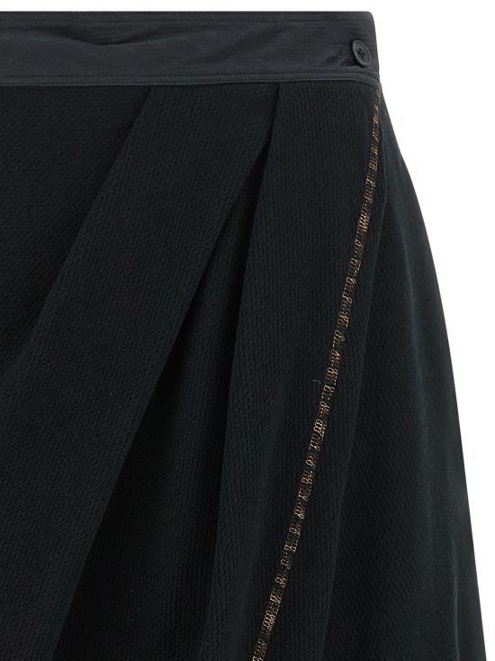 26FW 키코 코스타디노브 숏팬츠 KKWAW26SK0580 Black - KIKO KOSTADINOV