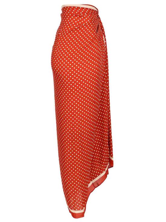 26FW 마토 롱 스커트 LSAROPLKTOM RED - MATTEAU