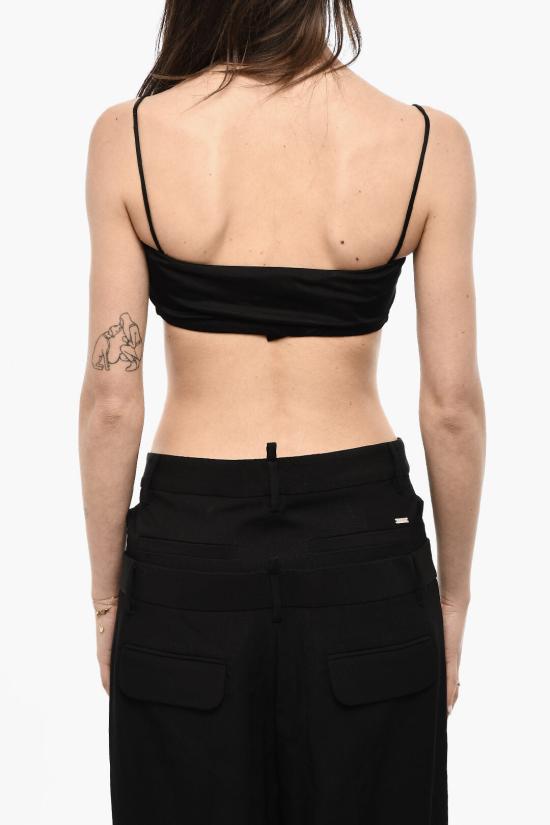  디스퀘어드2 탑 S80NC0002 S24586 900 Black - DSQUARED2