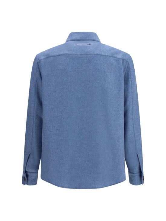 26FW 에르메네질도제냐 긴팔 셔츠 RUIV09A4SOT524B4G 054 LIGHT BLUE - ERMENEGILDO ZEGNA