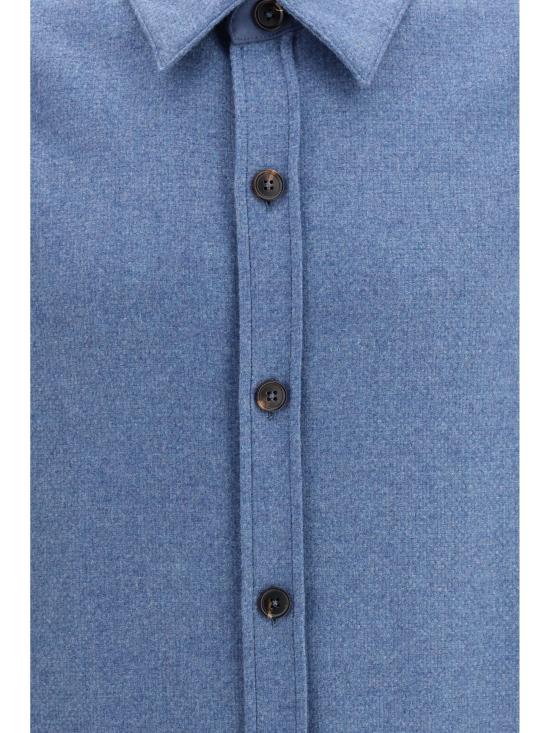 26FW 에르메네질도제냐 긴팔 셔츠 RUIV09A4SOT524B4G 054 LIGHT BLUE - ERMENEGILDO ZEGNA
