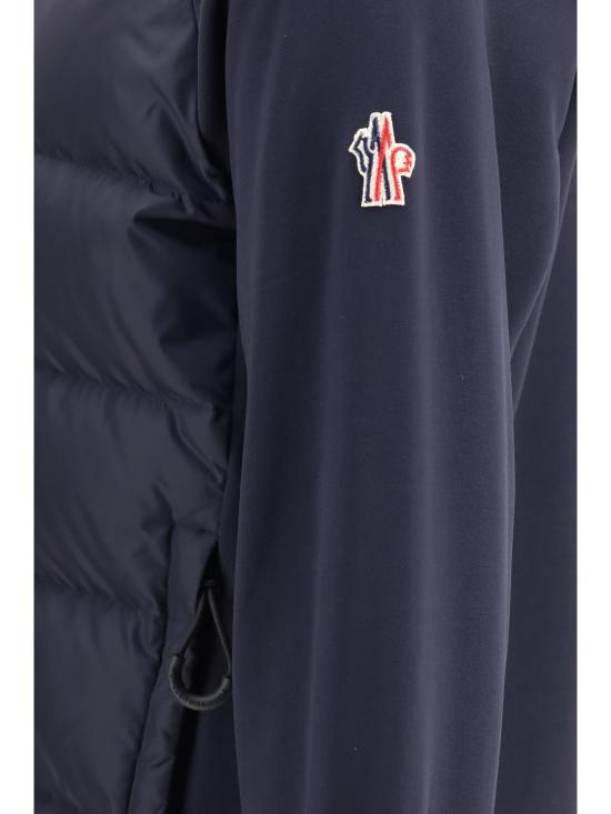 26FW 몽클레어 후드 티셔츠 L20978G00001899IG 778 BLUE - MONCLER