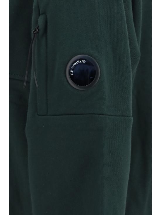 26FW 씨피 컴퍼니 후드 티셔츠 21CMSS714A005086W 697 GREEN - C.P. COMPANY