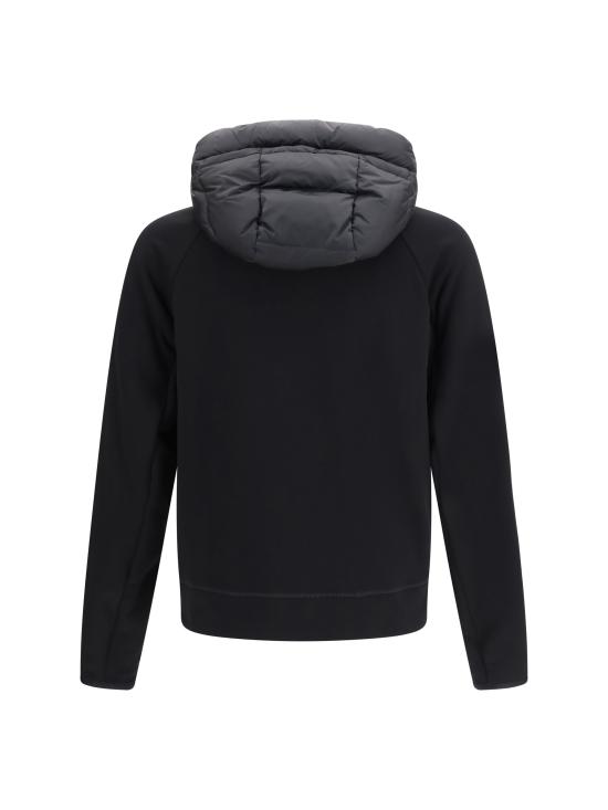 26FW 몽클레어 후드 티셔츠 L20978G00001899IG 999 BLACK - MONCLER