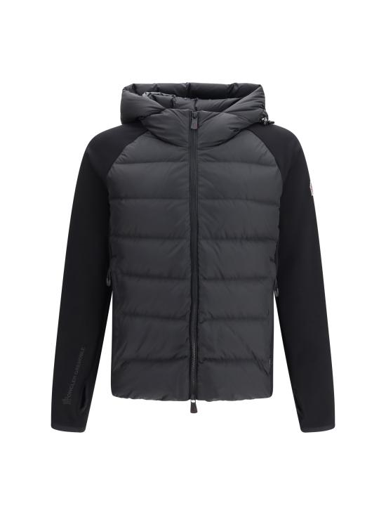 26FW 몽클레어 후드 티셔츠 L20978G00001899IG 999 BLACK