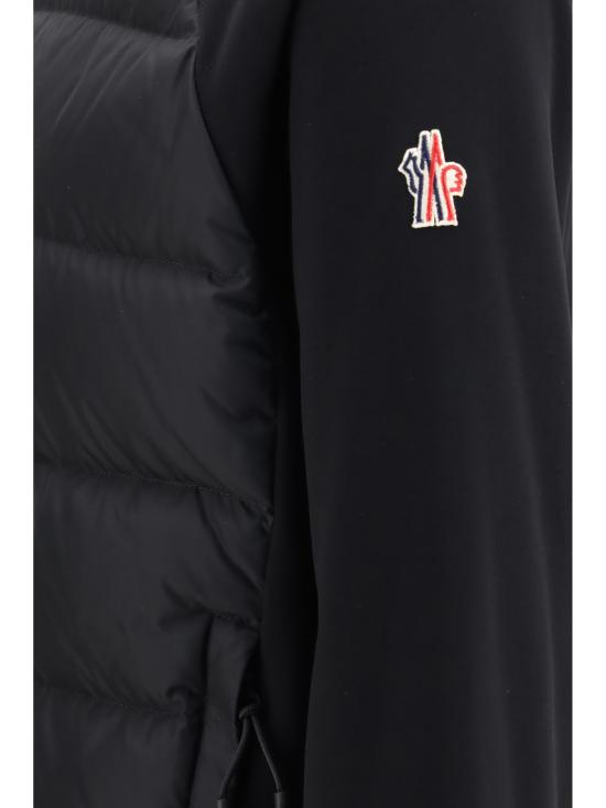 26FW 몽클레어 후드 티셔츠 L20978G00001899IG 999 BLACK - MONCLER
