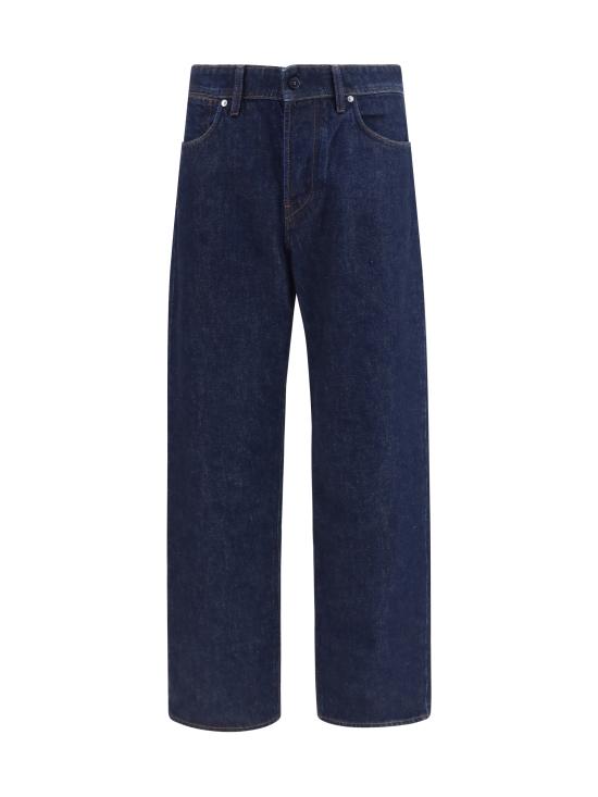 26FW 스톤 아일랜드 인디고 데님 린스드 루즈핏 파이브 포켓 진 L2S14J100006S00J7 VJ201 BLUE
