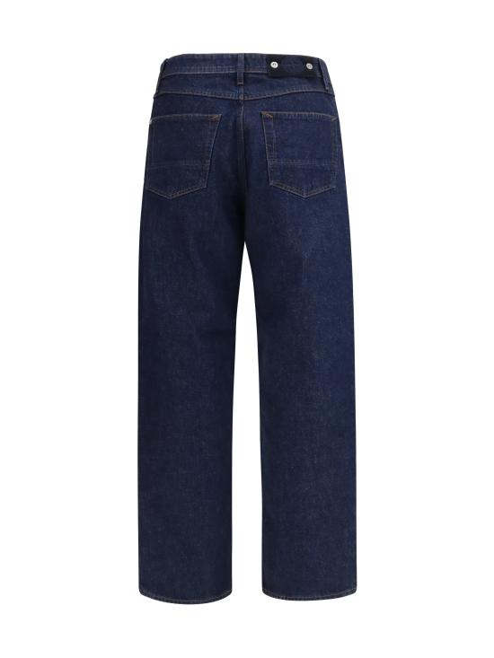 26FW 스톤 아일랜드 인디고 데님 린스드 루즈핏 파이브 포켓 진 L2S14J100006S00J7 VJ201 BLUE - STONE ISLAND