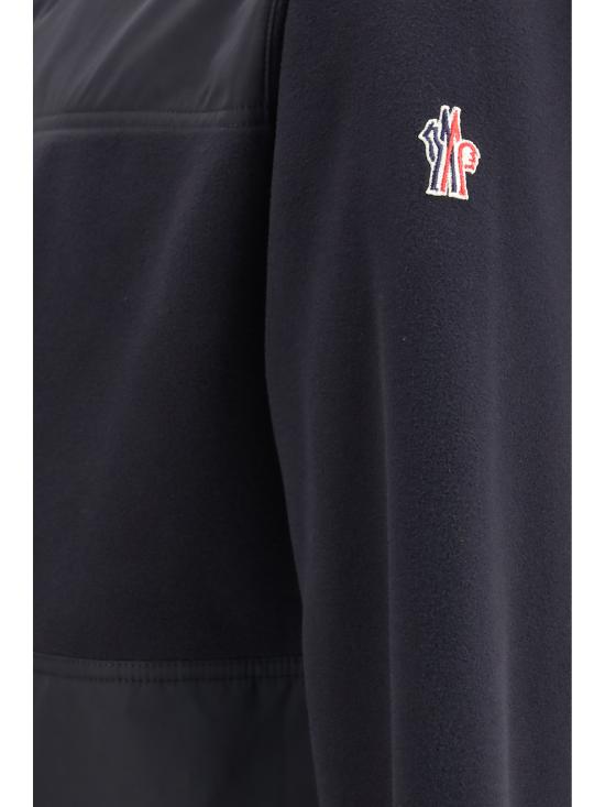 26FW 몽클레어 후드 티셔츠 L20978G0001489AK8 999 BLACK - MONCLER