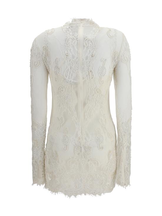 26FW 블루마린 원피스 RF6062J1616 X0817 WHITE - BLUMARINE