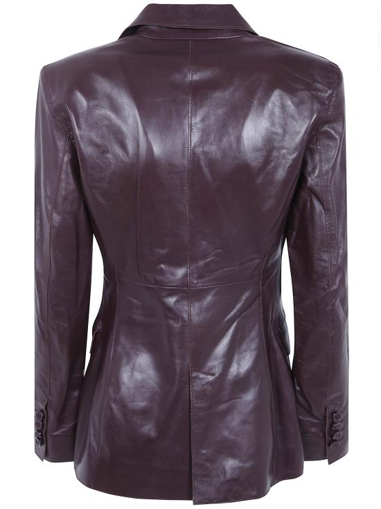 26FW 스탠드스튜디오 가죽 자켓 66391 7850 29840 DEEP BURGUNDY - STAND