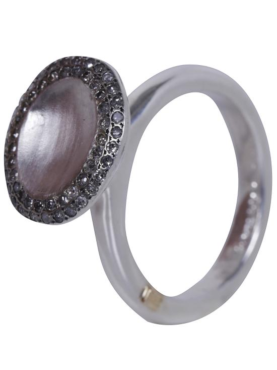 26FW 로사 마리아 쥬얼리 반지 RG079871 SILVER ICY GREY