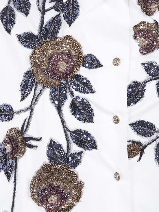 26FW 안토니오 마라스 셔츠 MCA0004 BI7BL WHITE BLUE - ANTONIO MARRAS