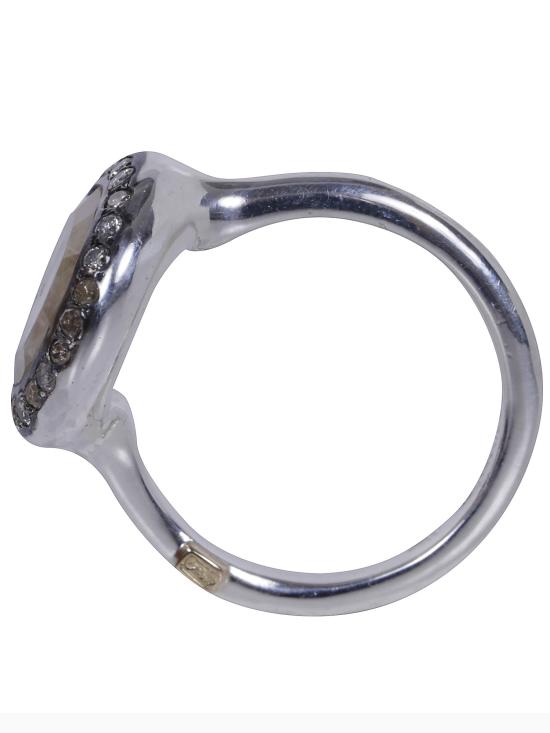 26FW 로사 마리아 쥬얼리 반지 RG081287 SILVER ICY WHITE GOLDEN - ROSA MARIA JEWELLERY