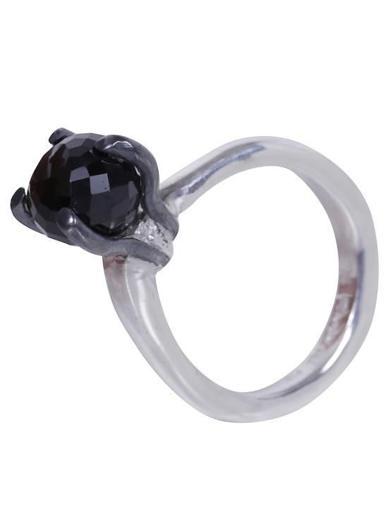 26FW 로사 마리아 쥬얼리 반지 RG029619 SILVER BLACK