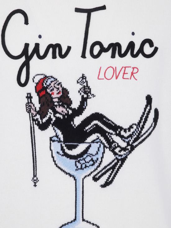26FW 세인트바쓰 긴팔 티셔츠 HER0001 00508M 10 EMB GIN GIRL GLASS - MC2 SAINT BARTH