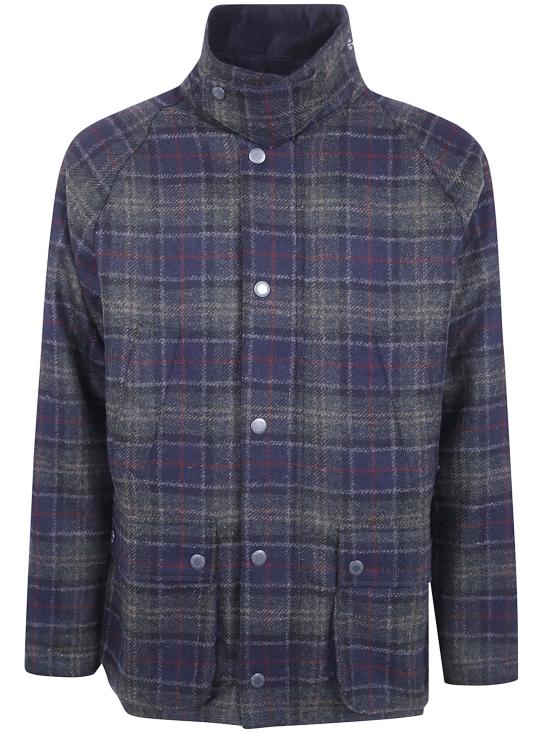 26FW 바버 코트 MWO0313 MWO NY91 SHADOW CLASSIC TARTAN