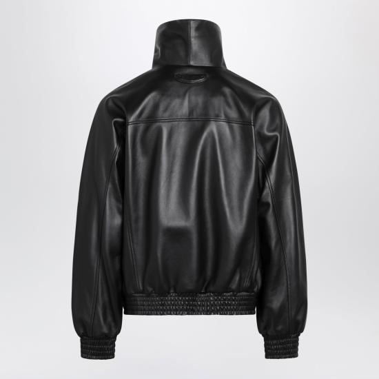 26FW 발렌시아가 가죽 자켓 A009GETVS05 Black - BALENCIAGA
