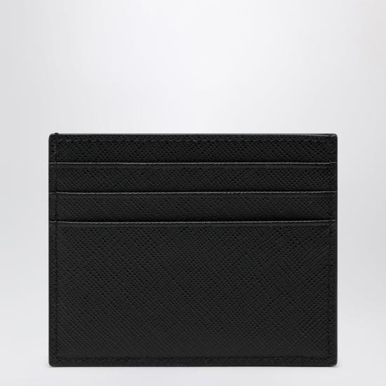 26FW 프라다 클래식 사피아노 가죽 카드 홀더 1MC025QHH Black - PRADA