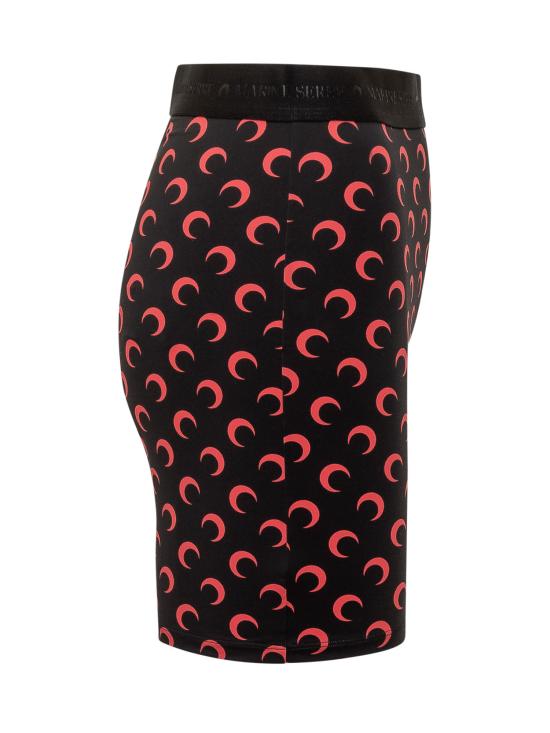 26FW 마린세르 숏팬츠 WSH007ACJER0001 BK97 BLACK RED - MARINE SERRE