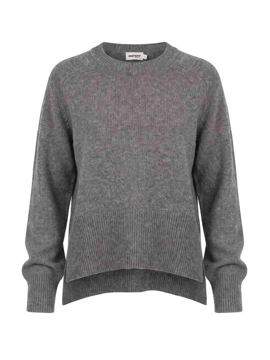 26FW 낫샤이 탑 NF1E025WSC000GRIS BLACK