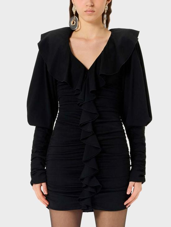 26FW 블루마린 숏팬츠 RF6095J161022222 BLACK - BLUMARINE