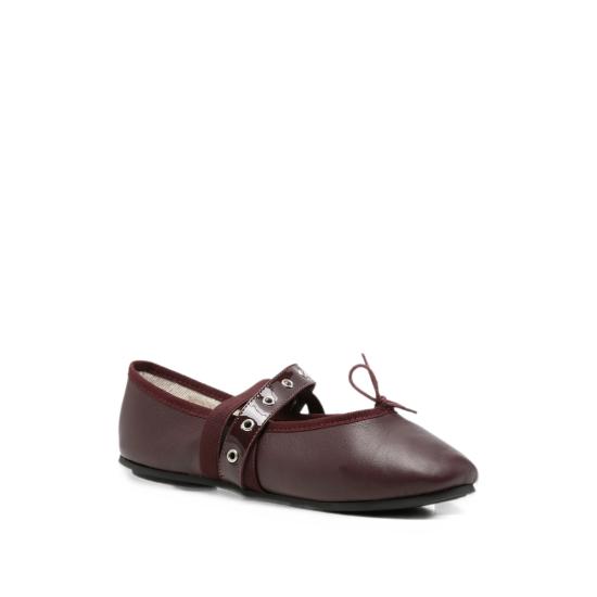 26FW 레페토 발레 트위스트 플랫 슈즈 V4237VVE BALLET TWI 1415 RED - REPETTO