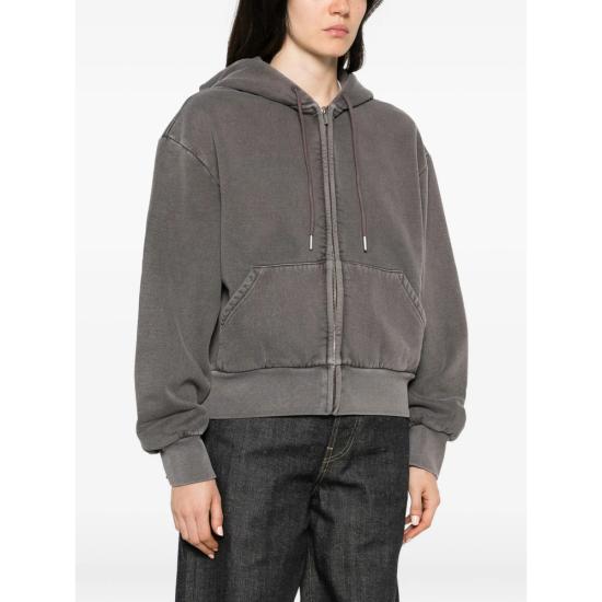 26FW 로우클래식 후드 티셔츠 LW263TS08BR BROWN GREY - LOW CLASSIC