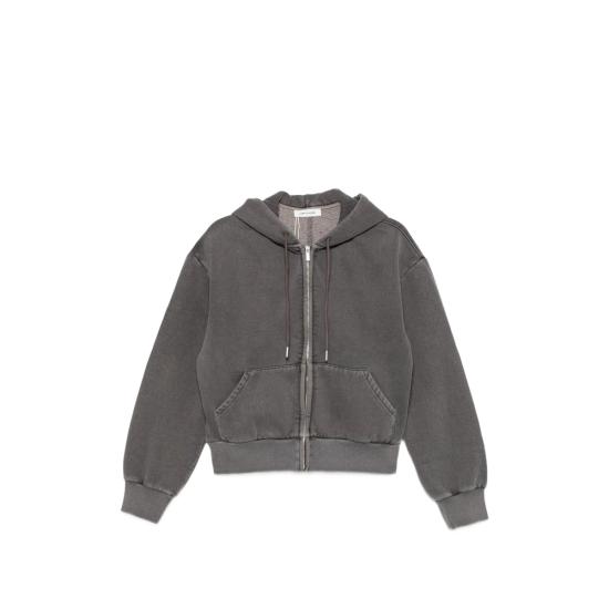 26FW 로우클래식 후드 티셔츠 LW263TS08BR BROWN GREY