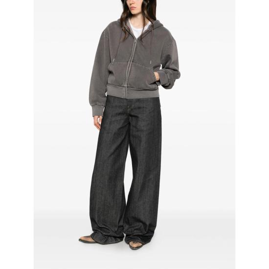 26FW 로우클래식 후드 티셔츠 LW263TS08BR BROWN GREY - LOW CLASSIC