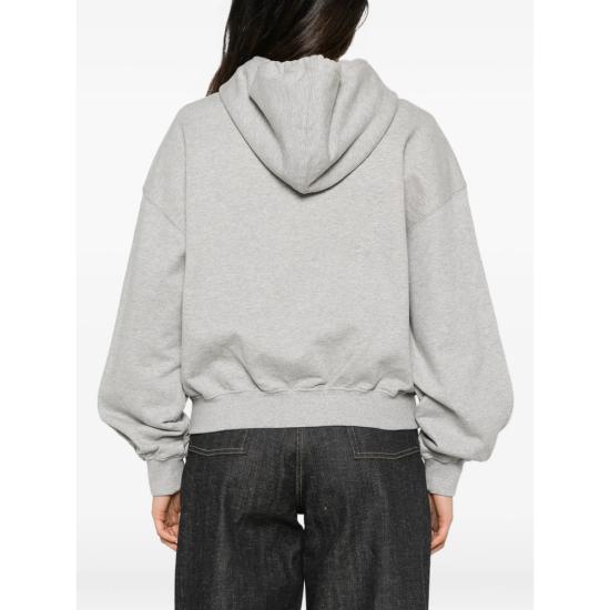 26FW 로우클래식 후드 티셔츠 LC267TS12MG MELGR GREY - LOW CLASSIC